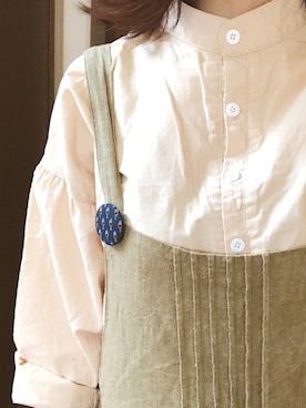 「シサム工房（シサムコウボウ）のアイテム」を使った、・ᴥ・さん（レディース・157cm）の夏コーディネート