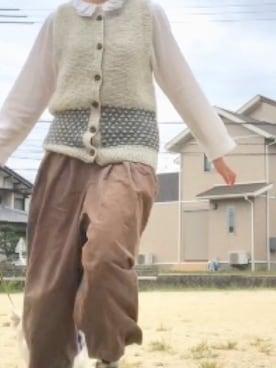「シサム工房（シサムコウボウ）のアイテム」を使った、・ᴥ・さん（レディース・157cm）の秋コーディネート