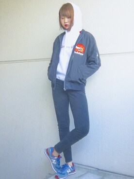 「holidays（ホリデイズ）のアイテム」を使った、s e i n aさん（レディース・170cm）の冬コーディネート