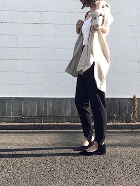 「AURALEE」｜oanさん（レディース・155cm）の夏コーディネート