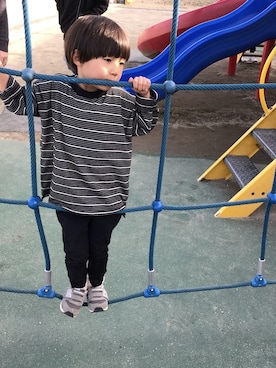 oanさん（キッズ・100cm）の冬コーディネート