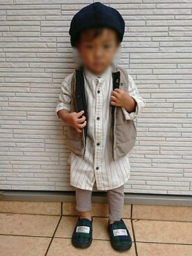 *KEI*さん（キッズ・80cm）の秋コーディネート