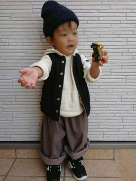 *KEI*さん（キッズ・80cm）の秋コーディネート