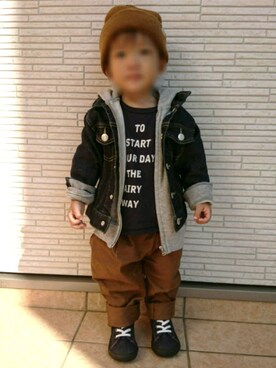 *KEI*さん（キッズ・80cm）の秋コーディネート