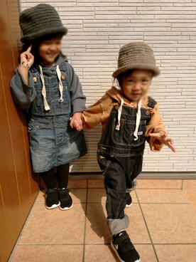 *KEI*さん（キッズ・80cm）の春コーディネート