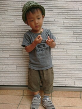 *KEI*さん（キッズ・80cm）の夏コーディネート