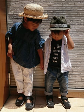 *KEI*さん（キッズ・80cm）の夏コーディネート