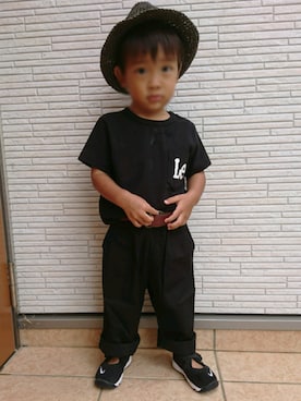 *KEI*さん（キッズ・80cm）の夏コーディネート