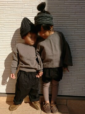 *KEI*さん(キッズ・80cm)の秋コーディネート