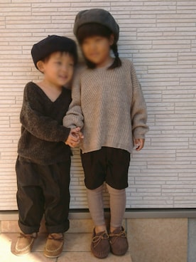 *KEI*さん（キッズ・80cm）の秋コーディネート