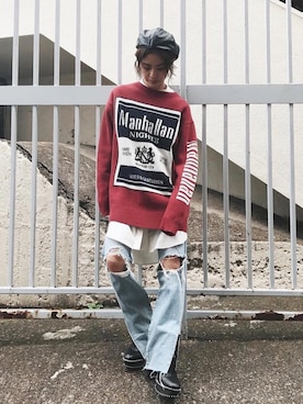 荒唐的张小喵さんのコーディネート