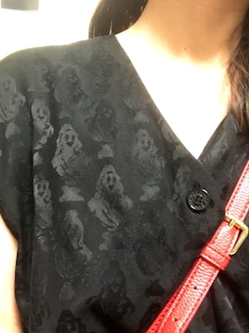 「DEVASTEE（ディバステ）のアイテム」を使った、山茶花さん（レディース・152cm）の夏コーディネート