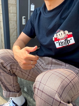 「UNIQLO（ユニクロ）の50色ソックス（消臭機能付き）（ソックス/靴下）」を使った、ituuuさん（メンズ・163cm）の夏コーディネート