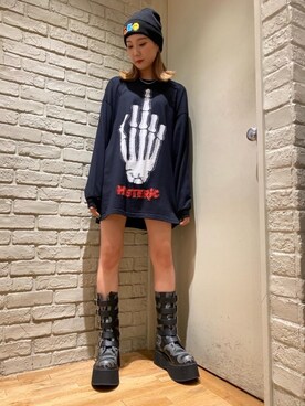 HYSTERIC GLAMOUR（ヒステリックグラマー）の「THE MIDDLE FINGERジャ 