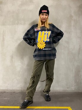 erikaさん（レディース・163cm）の冬コーディネート