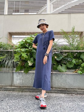 erikaさん（レディース・163cm）の夏コーディネート