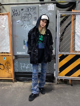 erikaさん（レディース・163cm）の冬コーディネート