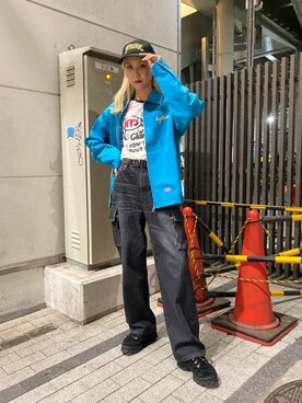 erikaさん（レディース・163cm）の冬コーディネート