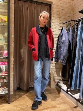 erikaさん（レディース・163cm）の春コーディネート