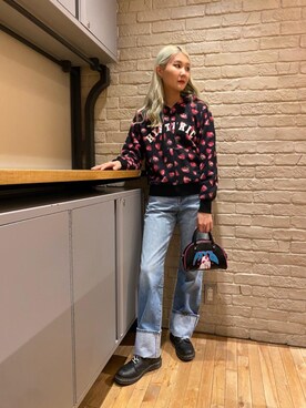 erikaさん（レディース・163cm）の春コーディネート