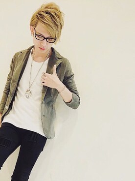 「Monkey Flip（モンキーフリップ）のアイテム」を使った、ソウ @ 梅田HEP FIVE さん（メンズ・168cm）の冬コーディネート