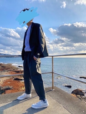 「A.P.C.（アーペーセー）のアイテム（腕時計）」を使った、おさん（メンズ・174cm）の春コーディネート