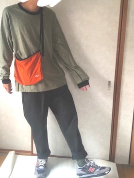 おさん（メンズ・174cm）の春コーディネート