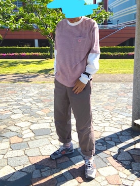 「A.P.C.（アーペーセー）のアイテム（腕時計）」を使った、おさん（メンズ・174cm）の春コーディネート