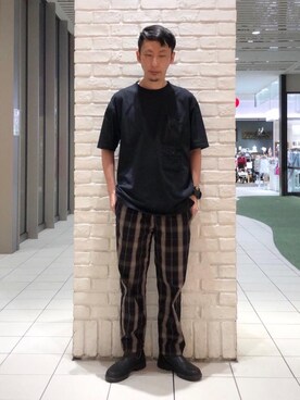 「PENNEYS（ぺニーズ）のアイテム」を使った、coen セキネさん（メンズ・173cm）の夏コーディネート