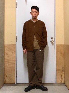 「KELTY（ケルティ）のアイテム」を使った、coen セキネさん（メンズ・173cm）の秋コーディネート