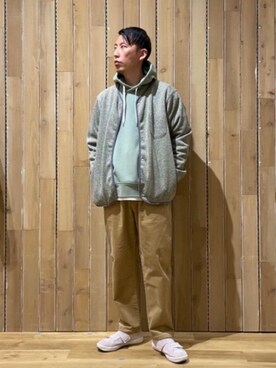 「コーデュロイの季節到来！」｜coen セキネさん（メンズ・173cm）の冬コーディネート