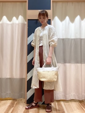 nanamiさん（レディース・170cm）の夏コーディネート