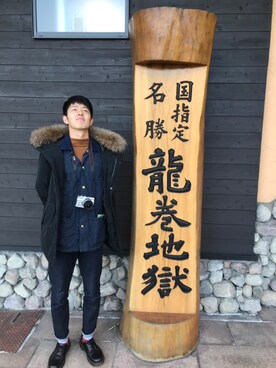 たかだいさん(メンズ・183cm)の冬コーディネート
