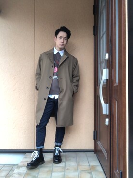 Gu ジーユー のダウンジャケット コートを使ったメンズ人気ファッションコーディネート Wear