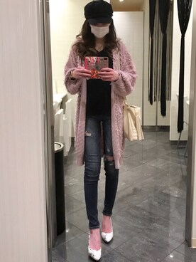 「リエディ」｜「アイテム（アナログ腕時計）」を使った、romiromi.s♡...*゜さん（レディース・162cm）の春コーディネート