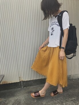 aymmさん（レディース・166cm）の夏コーディネート