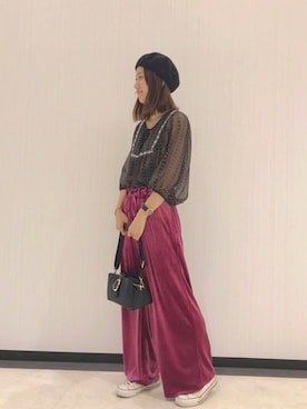 aymmさん（レディース・166cm）の秋コーディネート