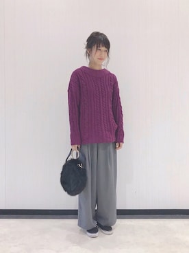 aymmさん（レディース・166cm）の秋コーディネート