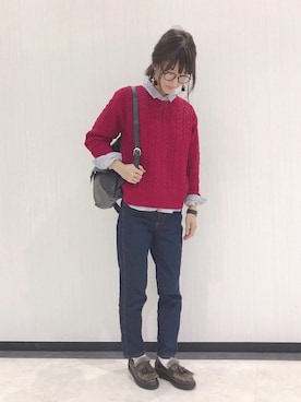 「ブリティッシュ」｜aymmさん（レディース・166cm）の秋コーディネート