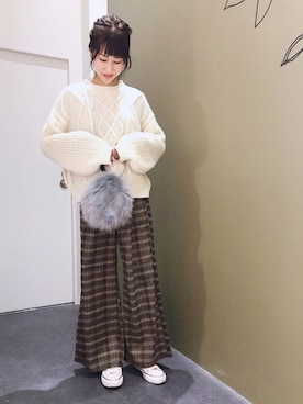 aymmさん（レディース・166cm）の冬コーディネート