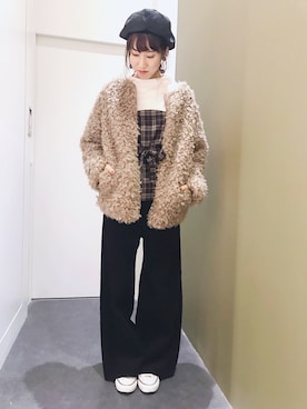 aymmさん(レディース・166cm)の冬コーディネート