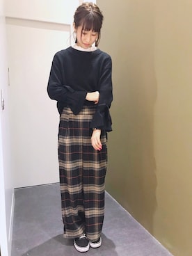 aymmさん（レディース・166cm）の冬コーディネート