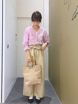 aymmさん（レディース・166cm）の春コーディネート