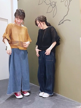 aymmさん（レディース・166cm）の春コーディネート