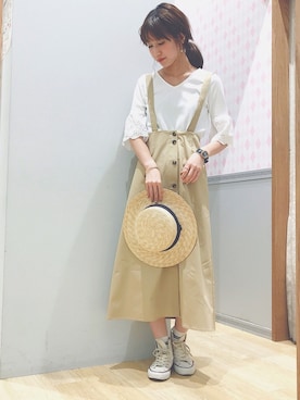 aymmさん（レディース・166cm）の春コーディネート