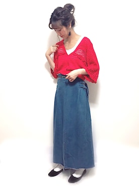 aymmさん（レディース・166cm）の春コーディネート