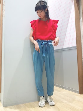 aymmさん（レディース・166cm）の春コーディネート