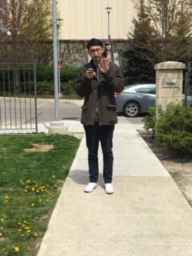 喜葉とライとむさんのコーディネート