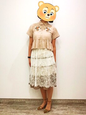 「iiMK（アイアイエムケー）のアイテム」を使った、すがさん（レディース・163cm）の秋コーディネート