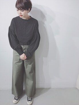 naoさん（レディース・167cm）の冬コーディネート